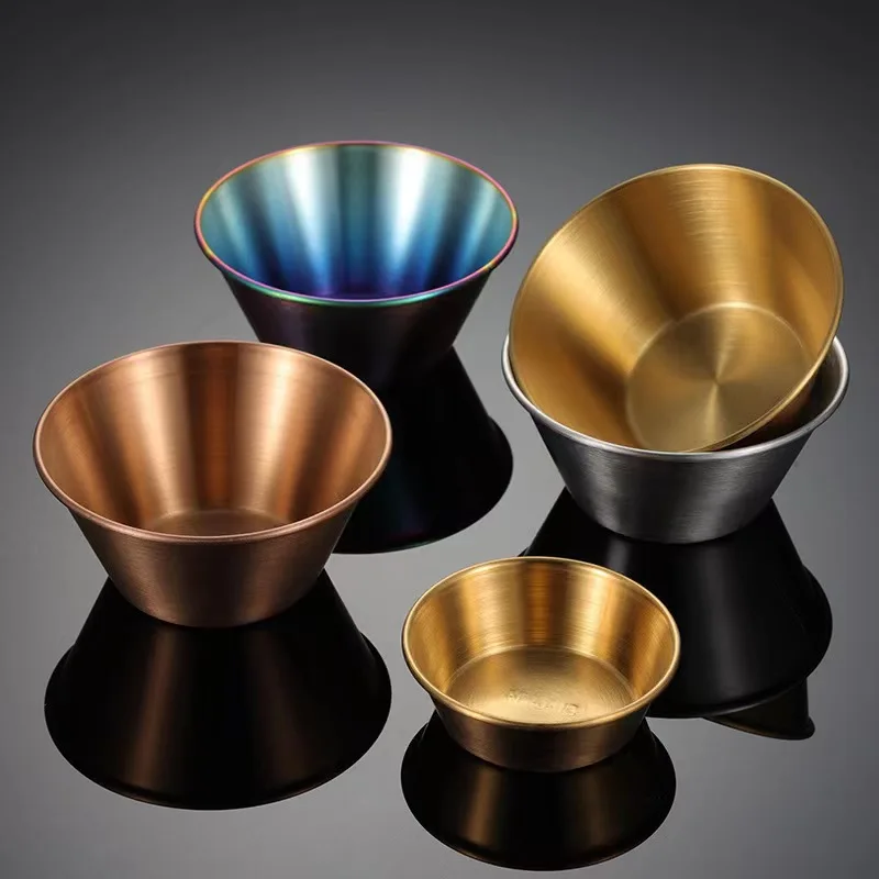 304 Stainless Steel Seasoning Plate Large Size Small Sauce Restaurant Snack Cone Plate Sanding Hotel Supplies
304 Stainless Steel Seasoning Plate Large Size Small Sauce Restaurant Snack Cone Plate Sanding Hotel Supplies