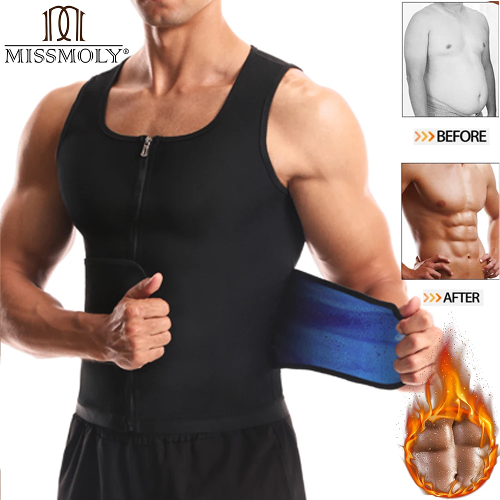 Мужской жилет для сауны, тренажер для талии, костюм для сауны, регулируемый пояс-триммер для талии, усиливающий пот, формирователь тела 2 в 1, на молнии, новый
Мужской жилет для сауны, тренажер для талии, костюм для сауны, регулируемый пояс-триммер для талии, усиливающий пот, формирователь тела 2 в 1, на молнии, новый