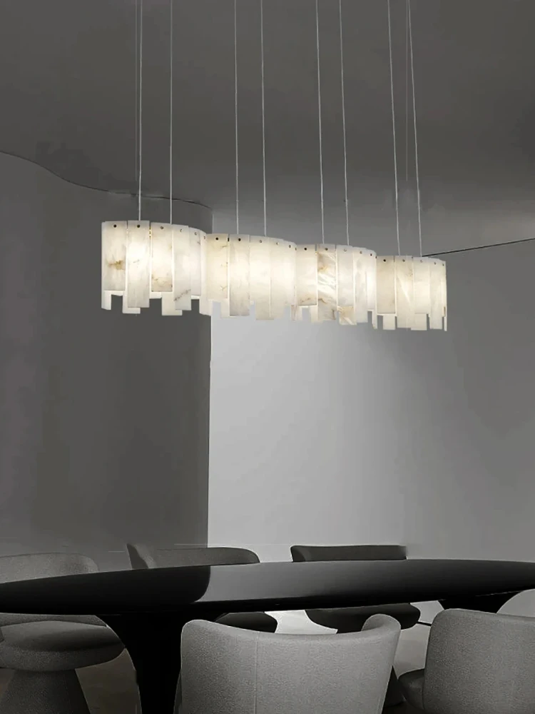 Customizable Luxury Brass Marble LED Chandelier Pendant Lamp Dimmable Ceiling Light for Dining Room Hotel lustre luminaire
Customizable Luxury Brass Marble LED Chandelier Pendant Lamp Dimmable Ceiling Light for Dining Room Hotel lustre luminaire
