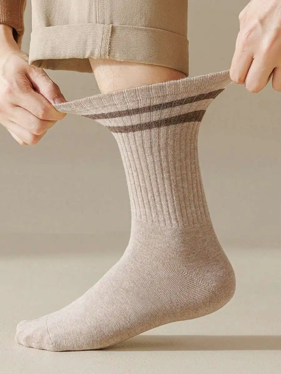 8 Pairs Mens Mid-Calf Socks Breathable Sweat-Absorbent Lightweight Casual Dailywear Spring Autumn
8 Pairs Mens Mid-Calf Socks Breathable Sweat-Absorbent Lightweight Casual Dailywear Spring Autumn