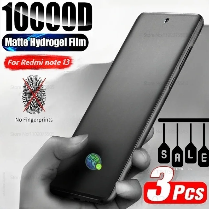 3Pack Full Coverage Matte Soft Hydrogel Film for Xiaomi Redmi Note 13 Pro+ 13R 14Pro Screen Protectors Film 11T Pro 12R 10ProMax
3Pack Full Coverage Matte Soft Hydrogel Film for Xiaomi Redmi Note 13 Pro+ 13R 14Pro Screen Protectors Film 11T Pro 12R 10ProMax