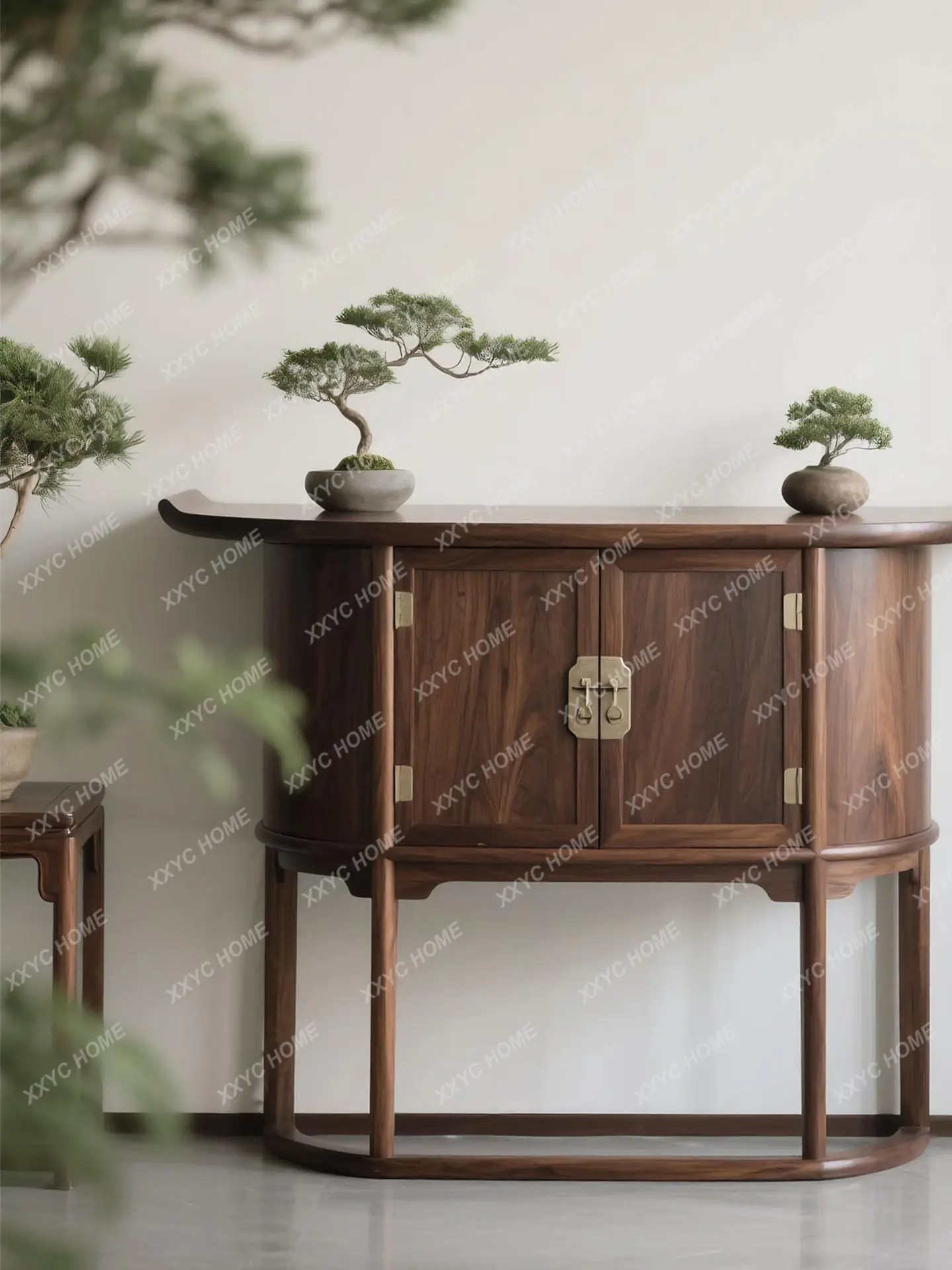 Entrance cabinet upturned dining side cabinet living room entry solid wood decorative cabinet
Entrance cabinet upturned dining side cabinet living room entry solid wood decorative cabinet