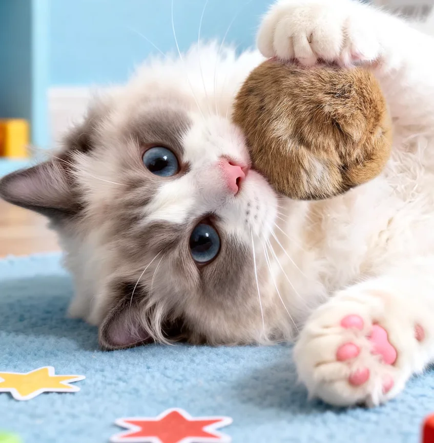 Мягкая моющаяся игрушка из искусственного меха кролика, безопасная для животных, для развлечений и игр
Мягкая моющаяся игрушка из искусственного меха кролика, безопасная для животных, для развлечений и игр