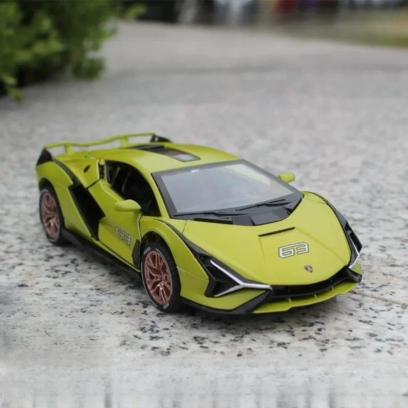 1:32 SIAN FKP37 Sports Car with Sound and Light Pull Back Alloy Toy Car Model Ornament Gift
1:32 SIAN FKP37 Sports Car with Sound and Light Pull Back Alloy Toy Car Model Ornament Gift