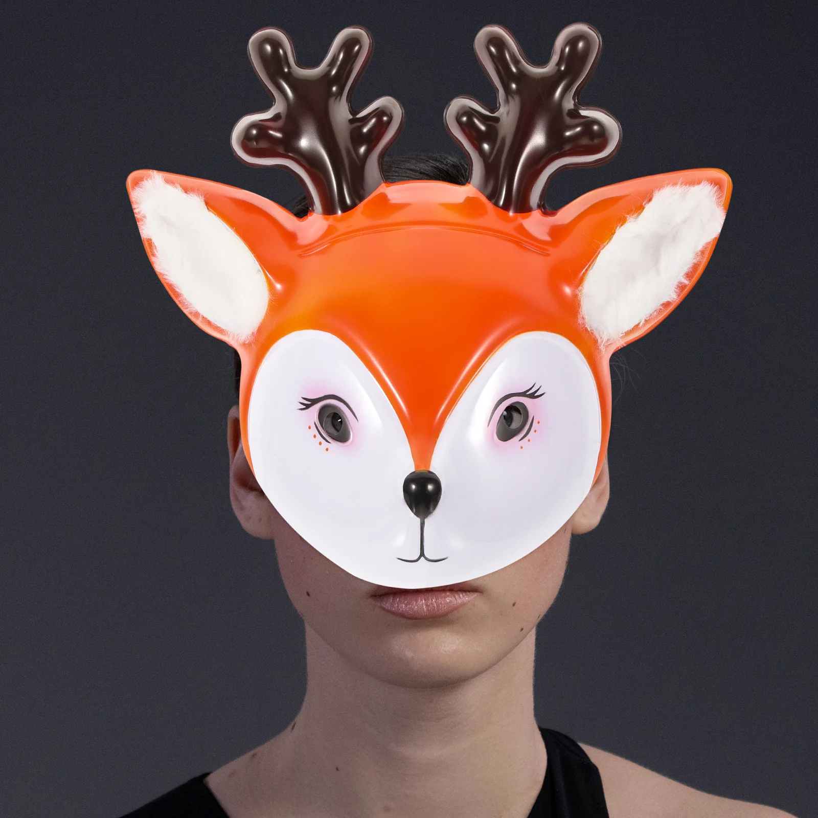 Deer Head Mask Animal Masquerade Halloween Costumes Headgear Cosplay Animals Masks Face Cover
Deer Head Mask Animal Masquerade Halloween Costumes Headgear Cosplay Animals Masks Face Cover