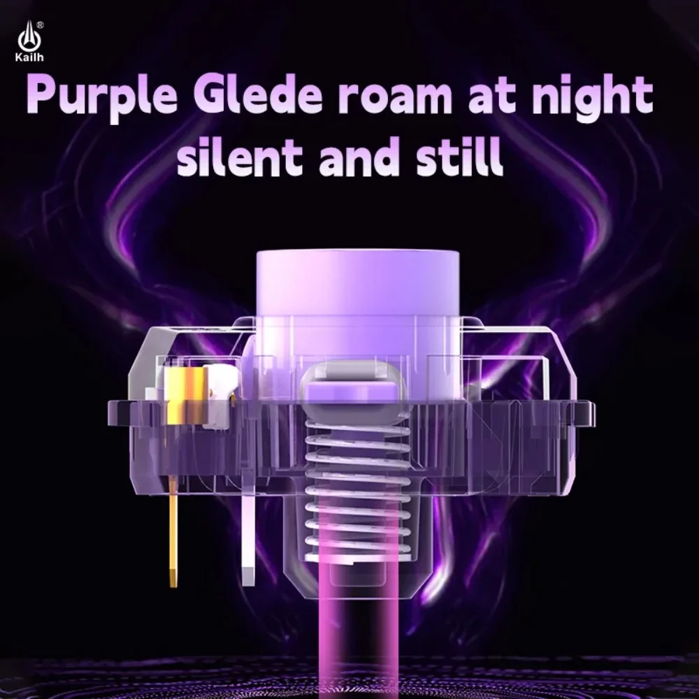 10/30/60/90pcs Purple Iris Linear Fast Actuation Silent Switches Raptor Series Compatible with HITBOX Low Profile Keyboards
10/30/60/90pcs Purple Iris Linear Fast Actuation Silent Switches Raptor Series Compatible with HITBOX Low Profile Keyboards