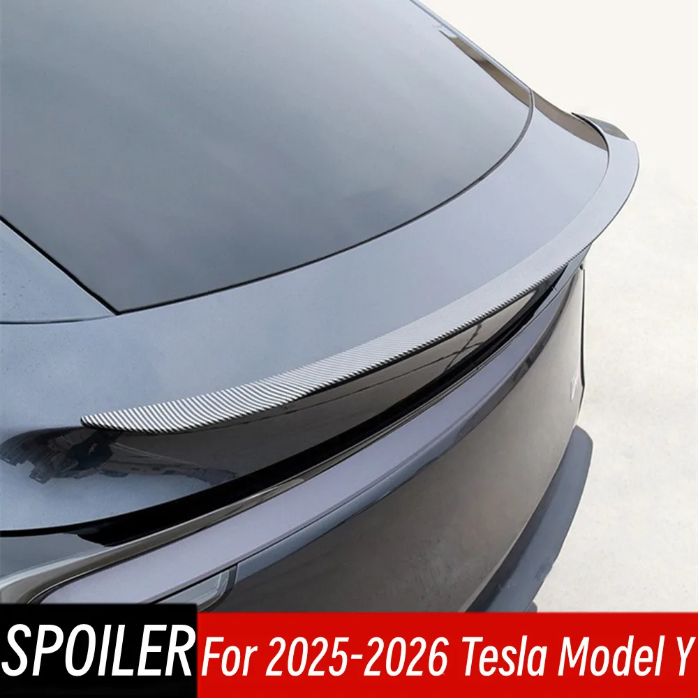Performance Version Spoiler For 2025-2026 Tesla Model Y Rear Trunk Lid ABS Carbon Spoiler Wings Car Exterior Accessories Part
Performance Version Spoiler For 2025-2026 Tesla Model Y Rear Trunk Lid ABS Carbon Spoiler Wings Car Exterior Accessories Part