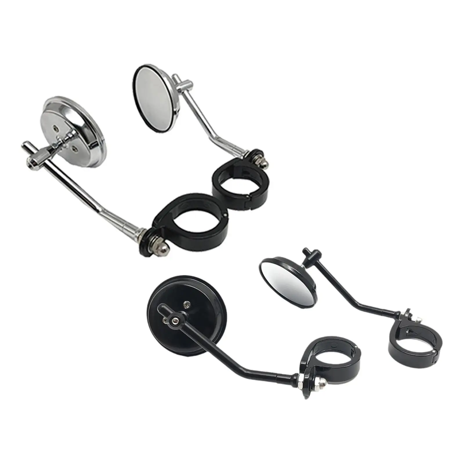 Rearview Mirrors Adjustable Clip on Sturdy Round Easy to Install Lightweight Retro for Motorcycle Spart Part Replacement
Rearview Mirrors Adjustable Clip on Sturdy Round Easy to Install Lightweight Retro for Motorcycle Spart Part Replacement