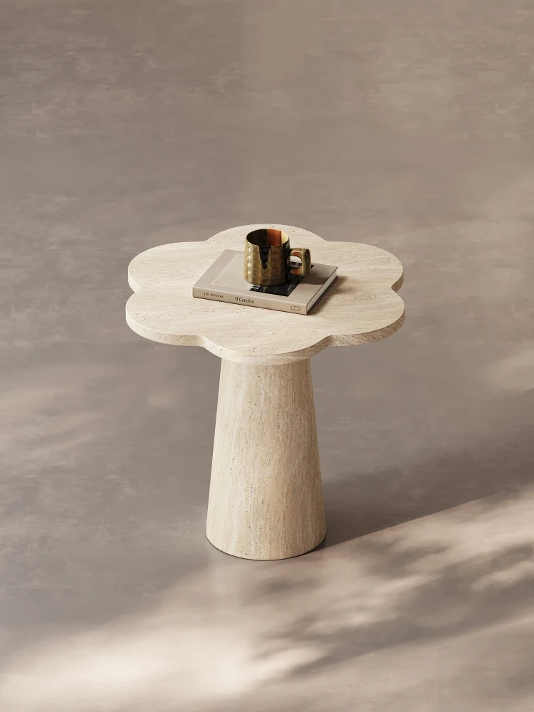 Minimalist, natural travertine, sofa side table, living room, bedroom, high-end, round, art, light luxury, small side table
Minimalist, natural travertine, sofa side table, living room, bedroom, high-end, round, art, light luxury, small side table