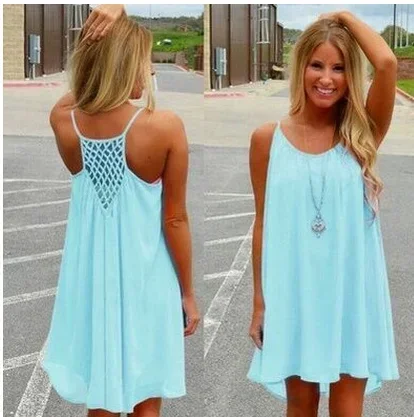 Ladies Sexy Halter Neck Sun Dress Solid Color Summer Mini Dresses Women High Street Style Casual Party Club Beach Clothes
Ladies Sexy Halter Neck Sun Dress Solid Color Summer Mini Dresses Women High Street Style Casual Party Club Beach Clothes