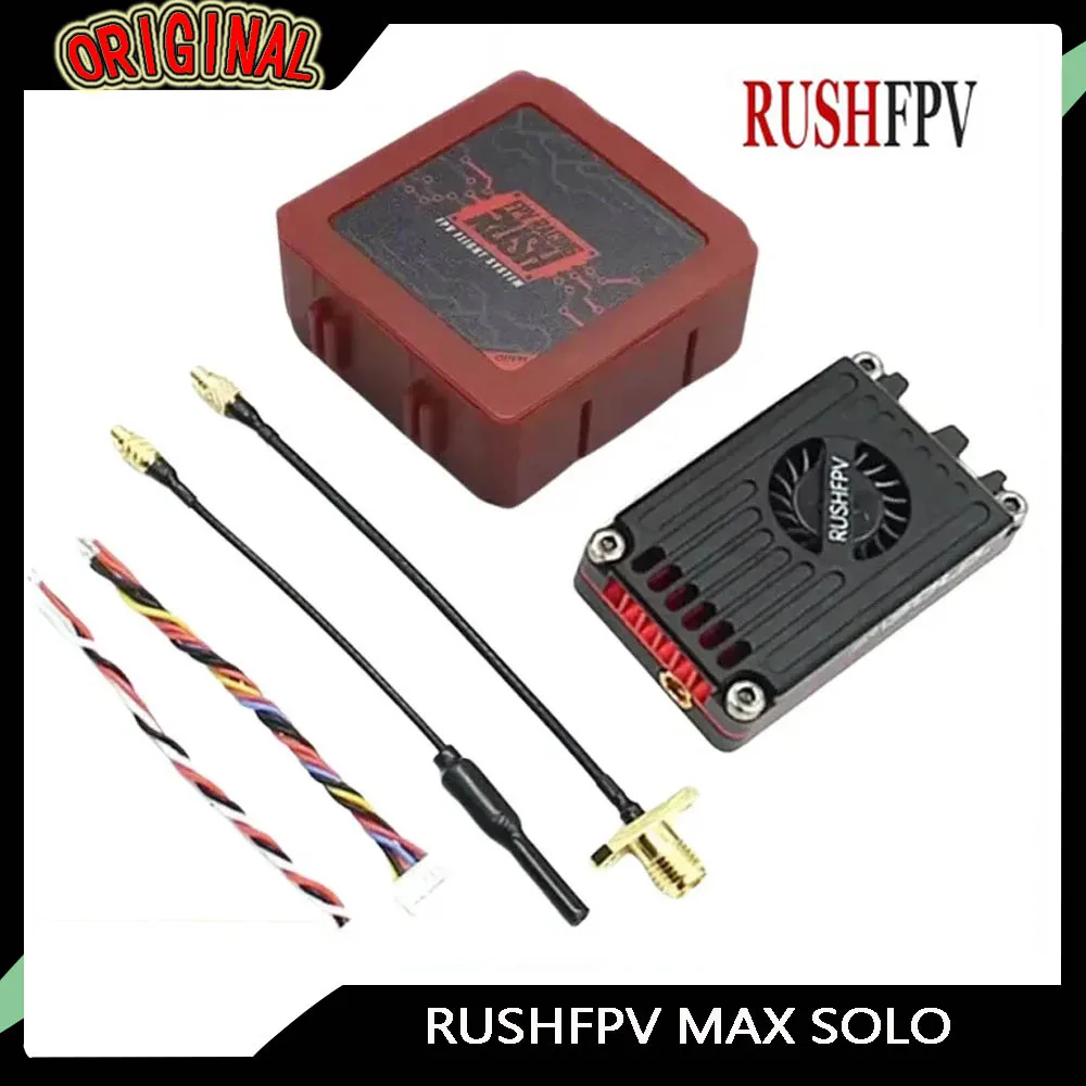 Видеопередатчик RUSHFPV MAX SOLO 5,8 ГГц, 2,5 Вт | 2-6S, корпус с ЧПУ, бесшумный вентилятор для FPV фристайла и дальнего действия
Видеопередатчик RUSHFPV MAX SOLO 5,8 ГГц, 2,5 Вт | 2-6S, корпус с ЧПУ, бесшумный вентилятор для FPV фристайла и дальнего действия