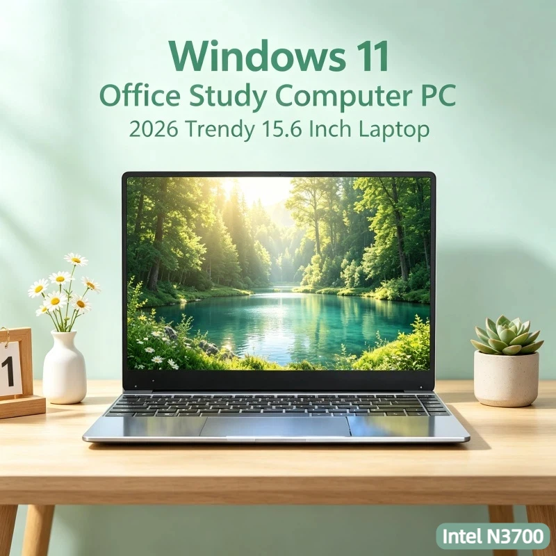 Trendy Original 15.6" FHD IPS Screen Laptop 120Hz Ultra-clear Intel N3700 5000mAh 32GB/2TB SSD Backlit Keyboard
Trendy Original 15.6" FHD IPS Screen Laptop 120Hz Ultra-clear Intel N3700 5000mAh 32GB/2TB SSD Backlit Keyboard