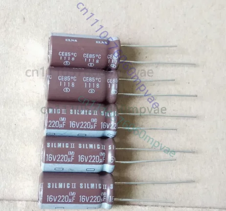 Japanese original FOR ELNA SILMIC II 16V 220UF 10X20mm audio electrolytic capacitors
Japanese original FOR ELNA SILMIC II 16V 220UF 10X20mm audio electrolytic capacitors