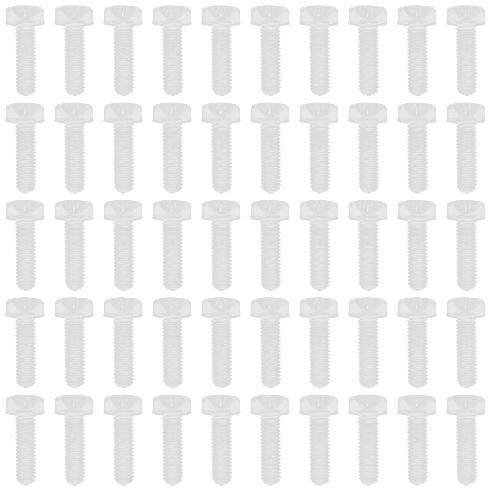 50pcs Plastic Screws Clear Round Head Cross Furniture Cabinet Transparent Corrosion Resistance Hardware Installation
50pcs Plastic Screws Clear Round Head Cross Furniture Cabinet Transparent Corrosion Resistance Hardware Installation