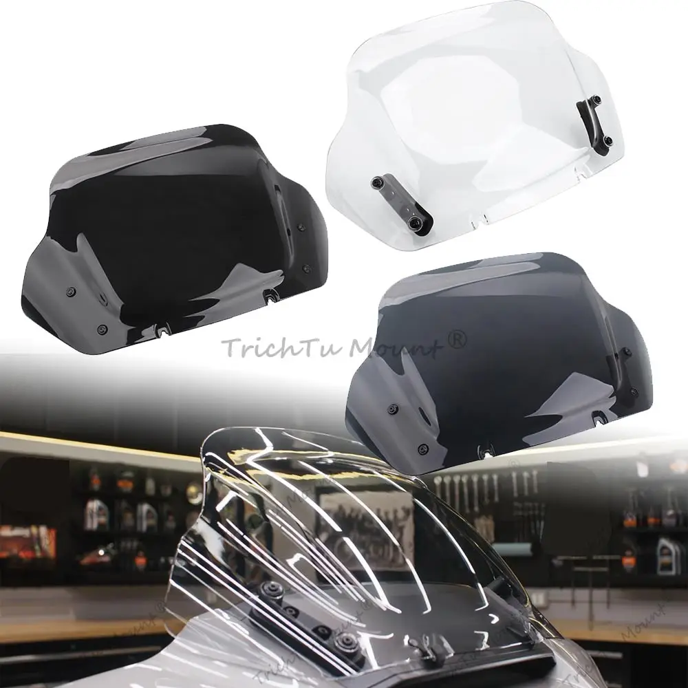 ABS Wind Deflector 14" Front Fairing Windscreens Windshield For Harley Street Glide CVO/SE Ultra FLHX/I FLHXSE 2023-later Motor
ABS Wind Deflector 14" Front Fairing Windscreens Windshield For Harley Street Glide CVO/SE Ultra FLHX/I FLHXSE 2023-later Motor