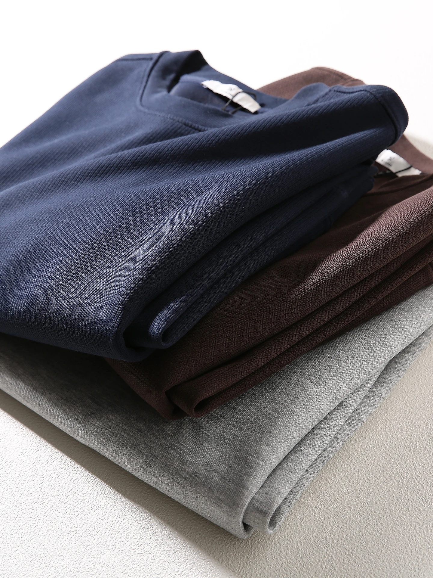 Knitted Texture Fabric round Ne Sweatirt Casual Leisure Men's Faion New Autumn Offline Quali Polyester Cotton Blend B...
Knitted Texture Fabric round Ne Sweatirt Casual Leisure Men's Faion New Autumn Offline Quali Polyester Cotton Blend B...