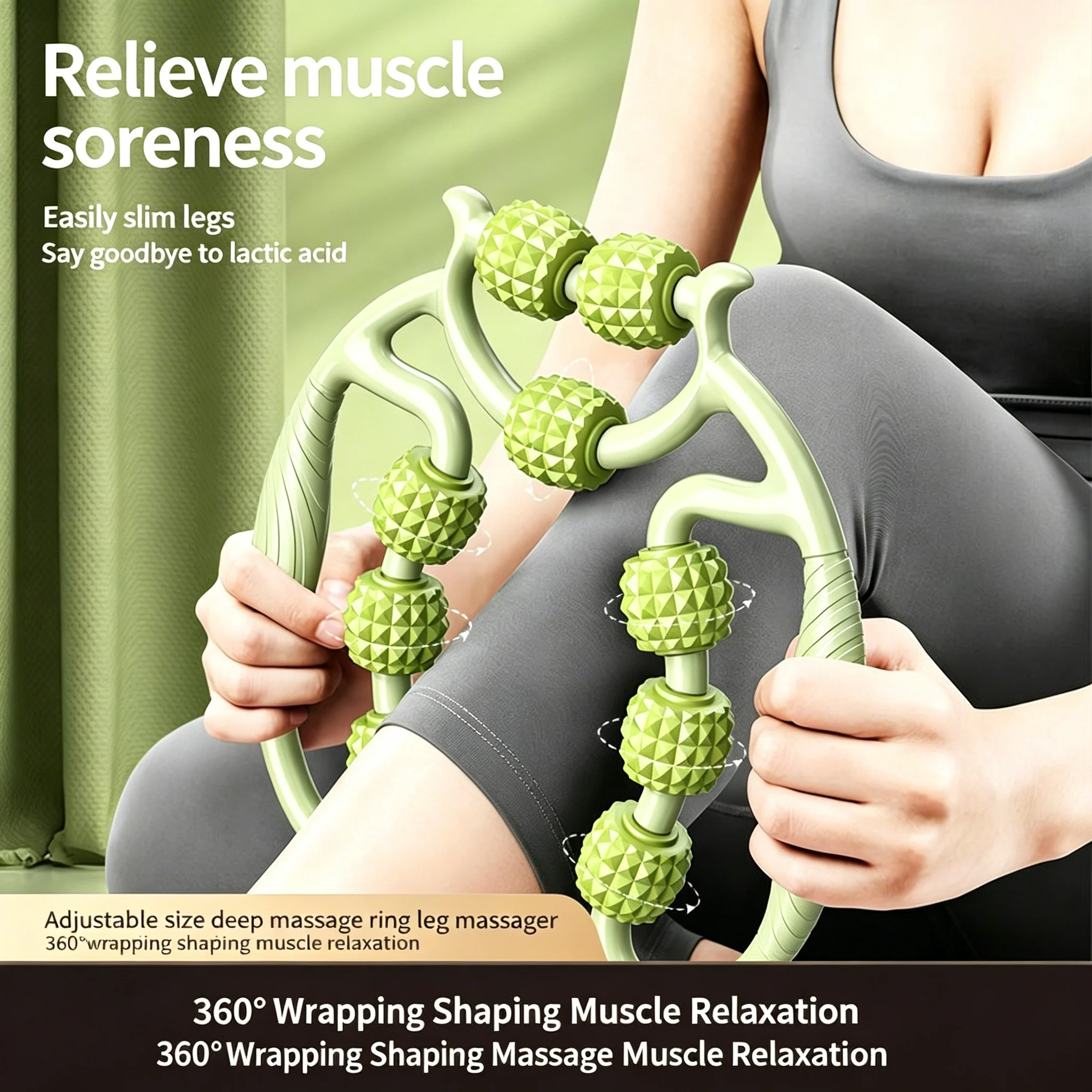 9-Round Slimming & Muscle RelaxationEquipment for Thighs and Calves, Leg Toning Artifact
9-Round Slimming & Muscle RelaxationEquipment for Thighs and Calves, Leg Toning Artifact