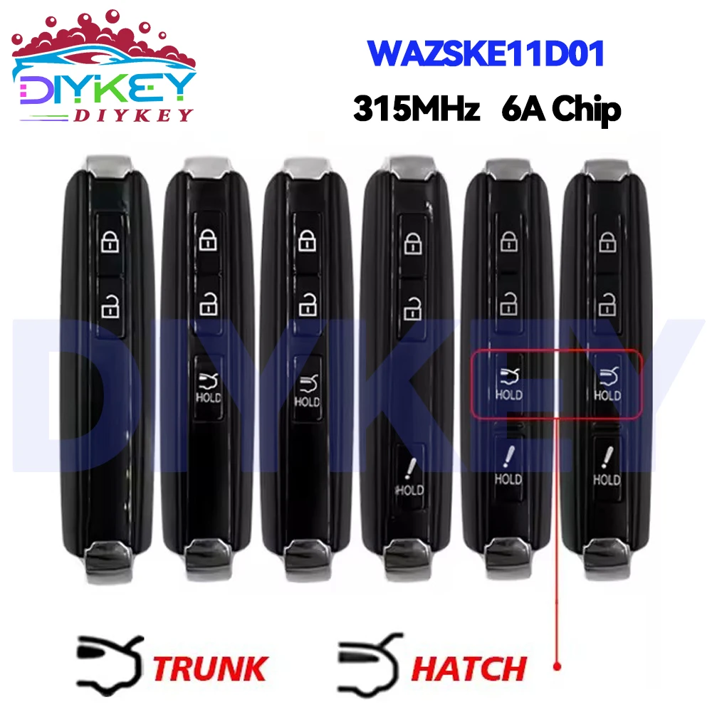 DIYKEY WAZSKE11D01 315 МГц 6A чип для Mazda 3 хэтчбек CX-30 2019 2020 2021 2022 2/3/4 кнопки умный дистанционный брелок SKE11D-01
DIYKEY WAZSKE11D01 315 МГц 6A чип для Mazda 3 хэтчбек CX-30 2019 2020 2021 2022 2/3/4 кнопки умный дистанционный брелок SKE11D-01