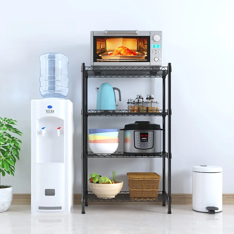 Multi-Functional Metal Storage Ra 4 Layers Floor-Standing Living Room Kitchen Organizer No-Drill Iron Material for Miscella...
Multi-Functional Metal Storage Ra 4 Layers Floor-Standing Living Room Kitchen Organizer No-Drill Iron Material for Miscella...