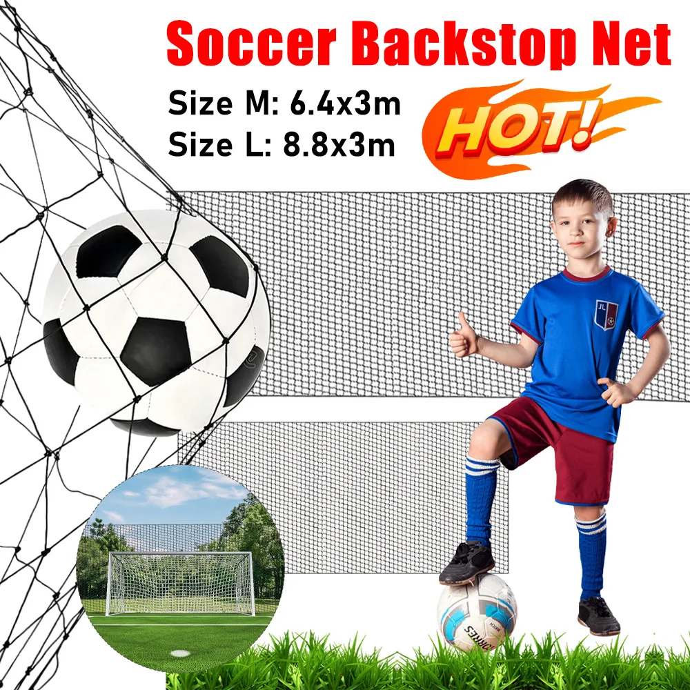 Soccer Backstop Net Soccer Barrier Net Sports Netting Barrier for Backyard Soccer Training Soccer Backstop Net Football Training
Soccer Backstop Net Soccer Barrier Net Sports Netting Barrier for Backyard Soccer Training Soccer Backstop Net Football Training