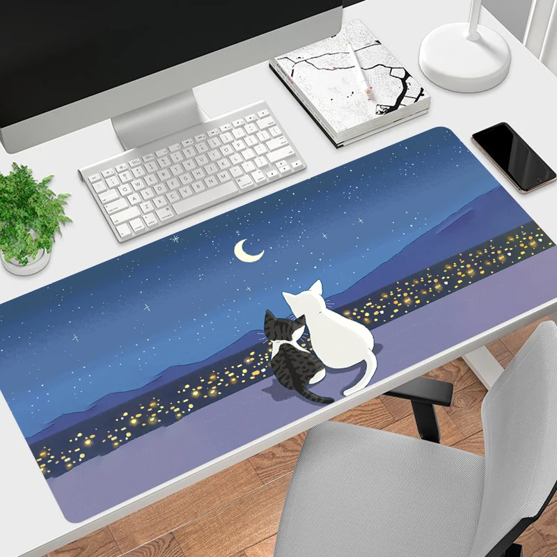 Kawaii Cartoon Black White Cat Large Mouse Pad Anime Computer Laptop Keyboard Mouse Mat Gamers Keyboards Deco Desk Mat Gifts
Kawaii Cartoon Black White Cat Large Mouse Pad Anime Computer Laptop Keyboard Mouse Mat Gamers Keyboards Deco Desk Mat Gifts