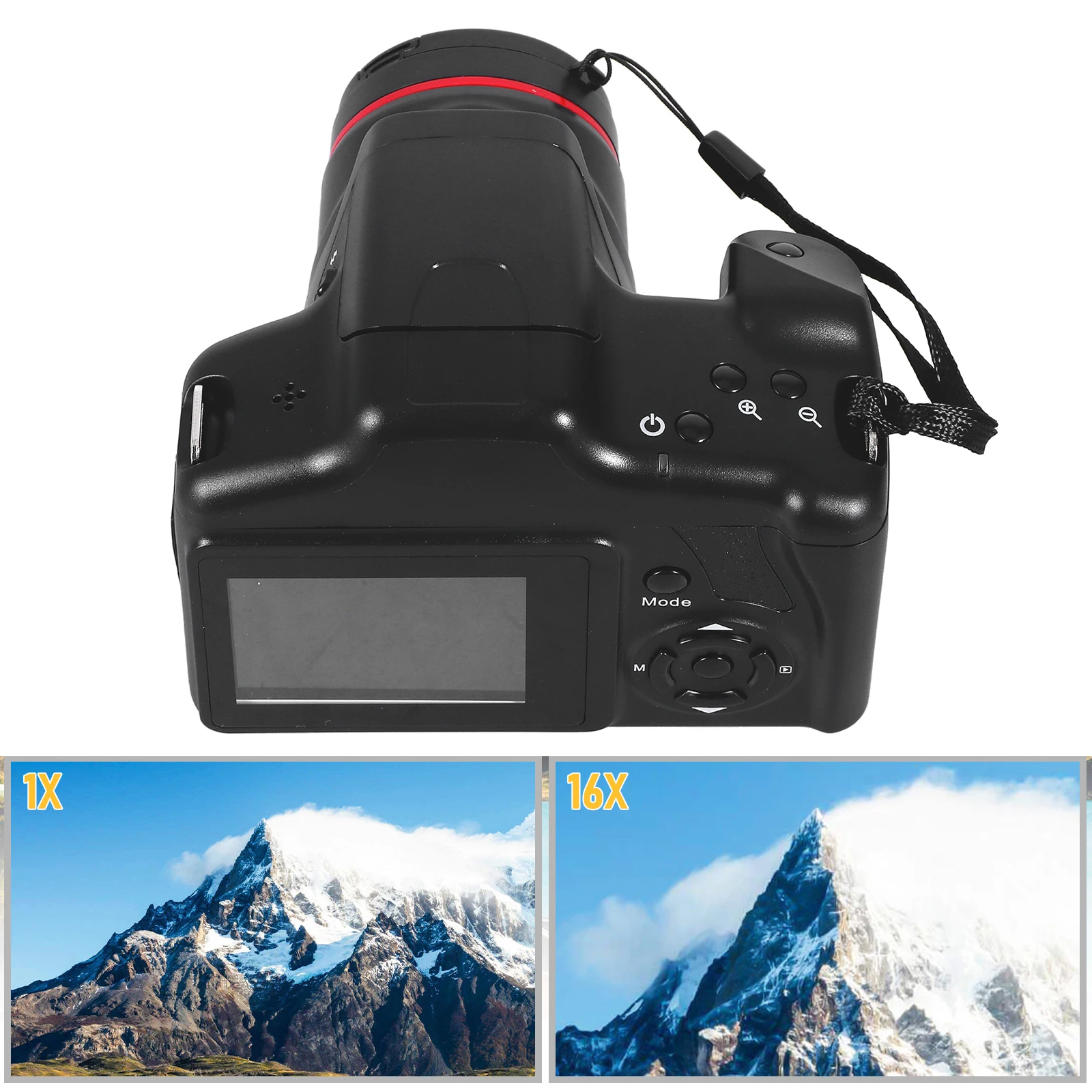Digital Camera for Photography with 2.4 Inch LCD Screen, 16X Digital Zoom, 1080P Mini Vlog Camera with 9.88mm Wide-Angle Lens, Cool Stuff & Travel Essentials, Easy to Operate, Ideal Gift for Men Women
Digital Camera for Photography with 2.4 Inch LCD Screen, 16X Digital Zoom, 1080P Mini Vlog Camera with 9.88mm Wide-Angle Lens, Cool Stuff & Travel Essentials, Easy to Operate, Ideal Gift for Men Women