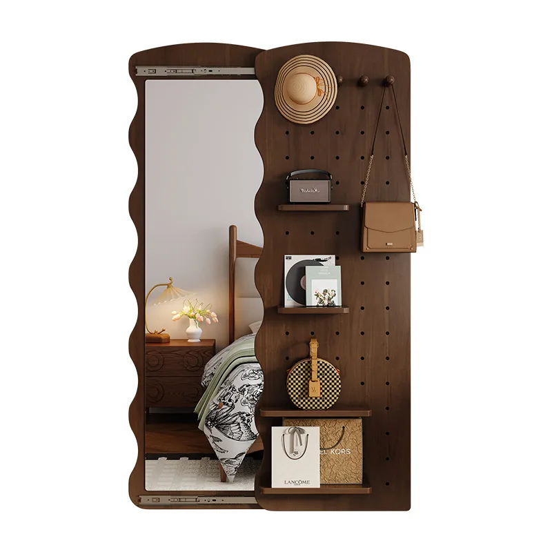 wood entrance full-length mirror wall hole board makeup mirror solid wood sliding mirror Internet celebrity hidden full body
wood entrance full-length mirror wall hole board makeup mirror solid wood sliding mirror Internet celebrity hidden full body
