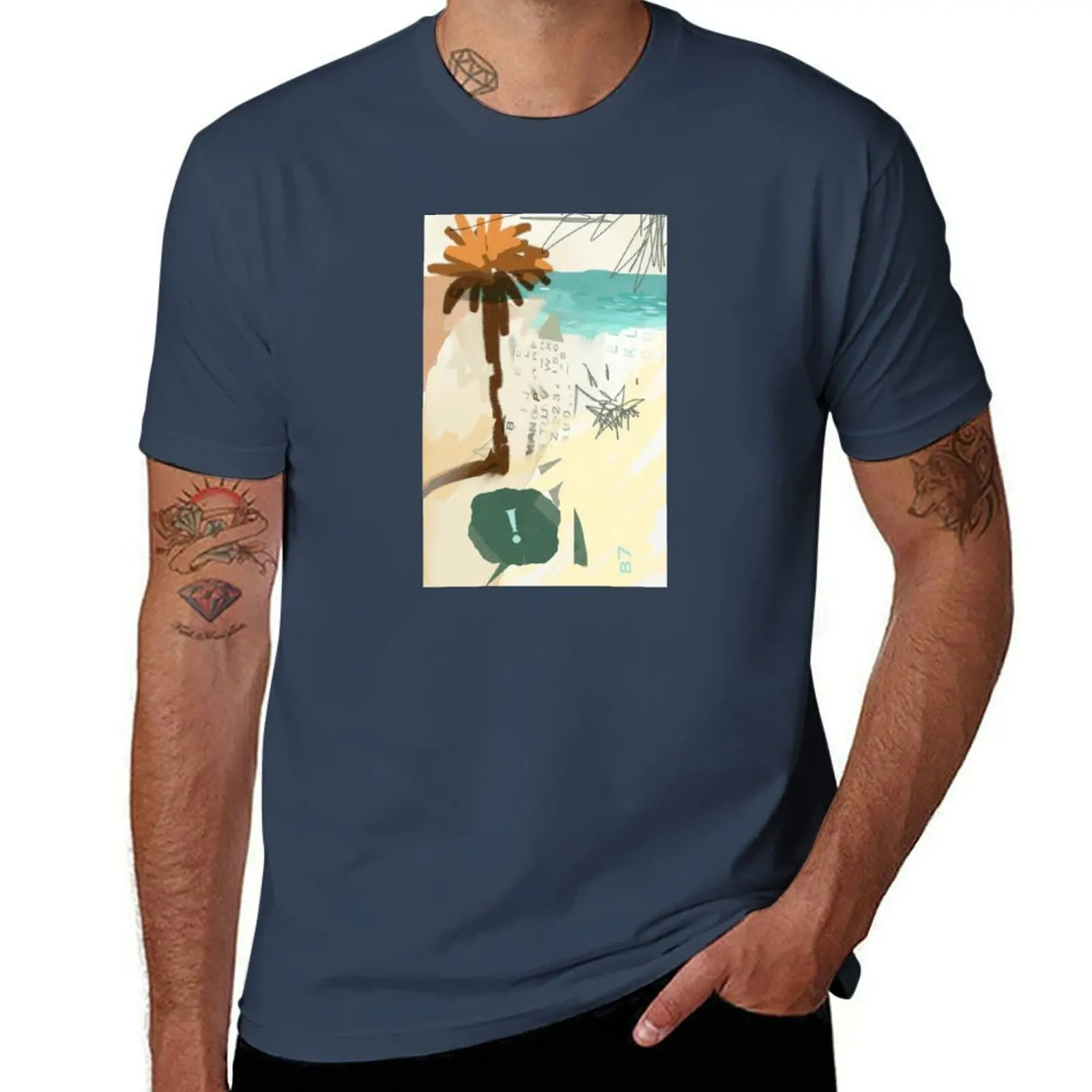 PALM Drawn AFRICA of Hand Memories Africa - North - BEACH TREE T-Shirt Casual Simple Design Short Sleeve Shirt
PALM Drawn AFRICA of Hand Memories Africa - North - BEACH TREE T-Shirt Casual Simple Design Short Sleeve Shirt