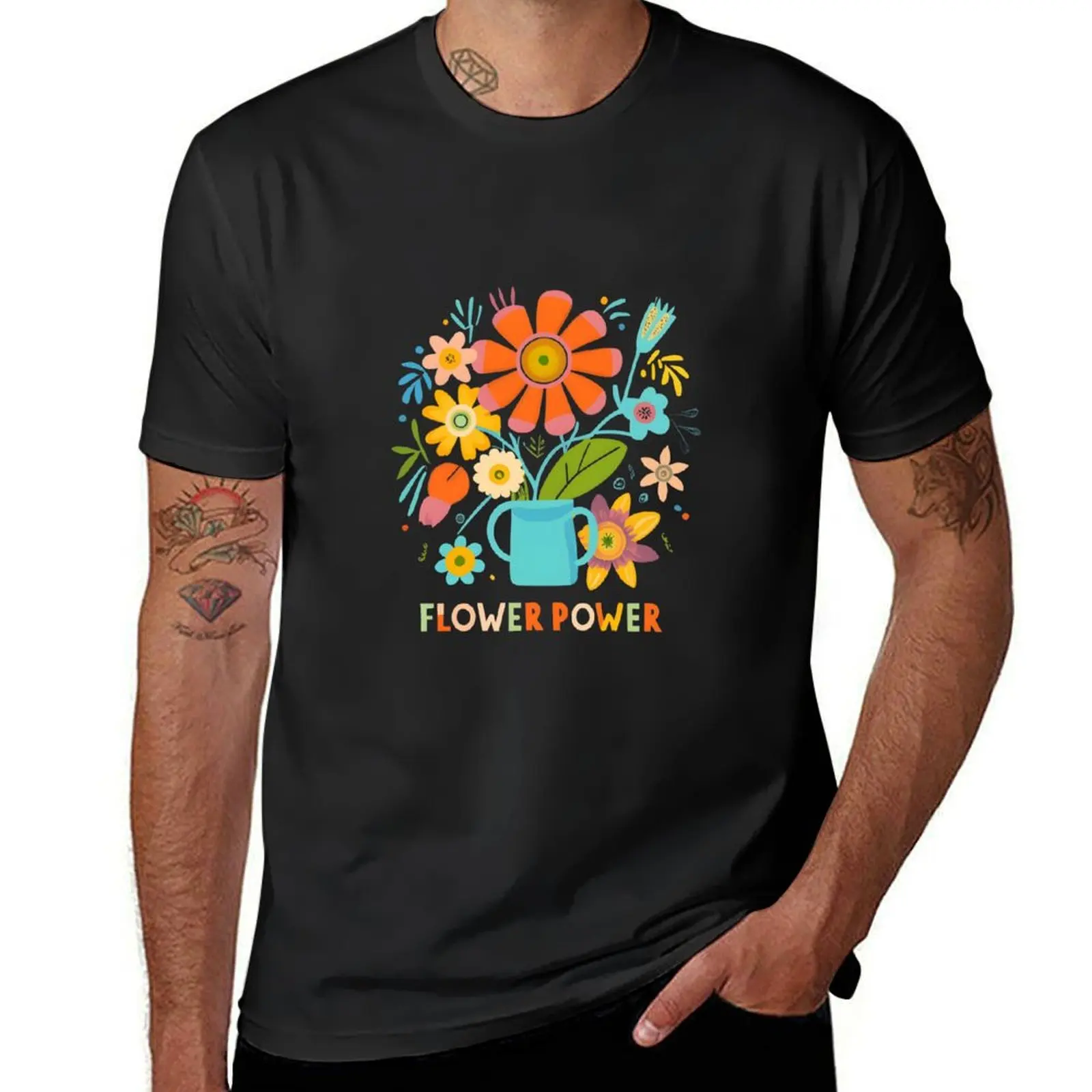 Flower Power T-Shirt new edition summer tops quick-drying Aesthetic clothing t shirts for men
Flower Power T-Shirt new edition summer tops quick-drying Aesthetic clothing t shirts for men