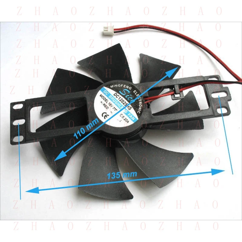 L+ 2pcs for Case Cooling Fan 12V 0.20A 110mm for Induction cooker repair 2-Pin Magnetic
L+ 2pcs for Case Cooling Fan 12V 0.20A 110mm for Induction cooker repair 2-Pin Magnetic