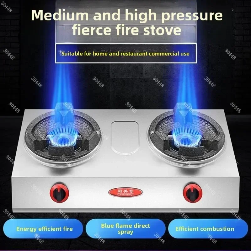 Commercial Home Gas Stove Dual or Single Burner Tabletop High Pressure LPG Cooker for Restaurant Kitchen
Commercial Home Gas Stove Dual or Single Burner Tabletop High Pressure LPG Cooker for Restaurant Kitchen