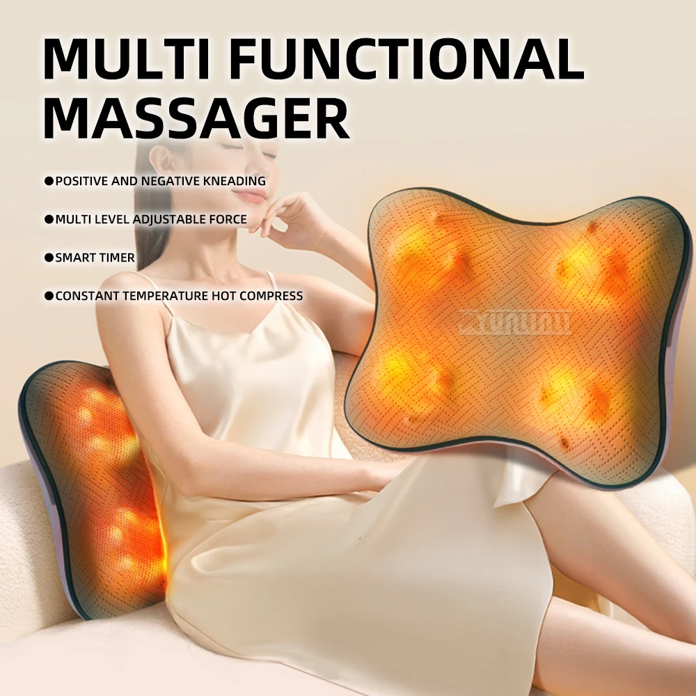Electric Neck Massager Pillow Cervical Stretcher Heating Vibration Massage
Electric Neck Massager Pillow Cervical Stretcher Heating Vibration Massage