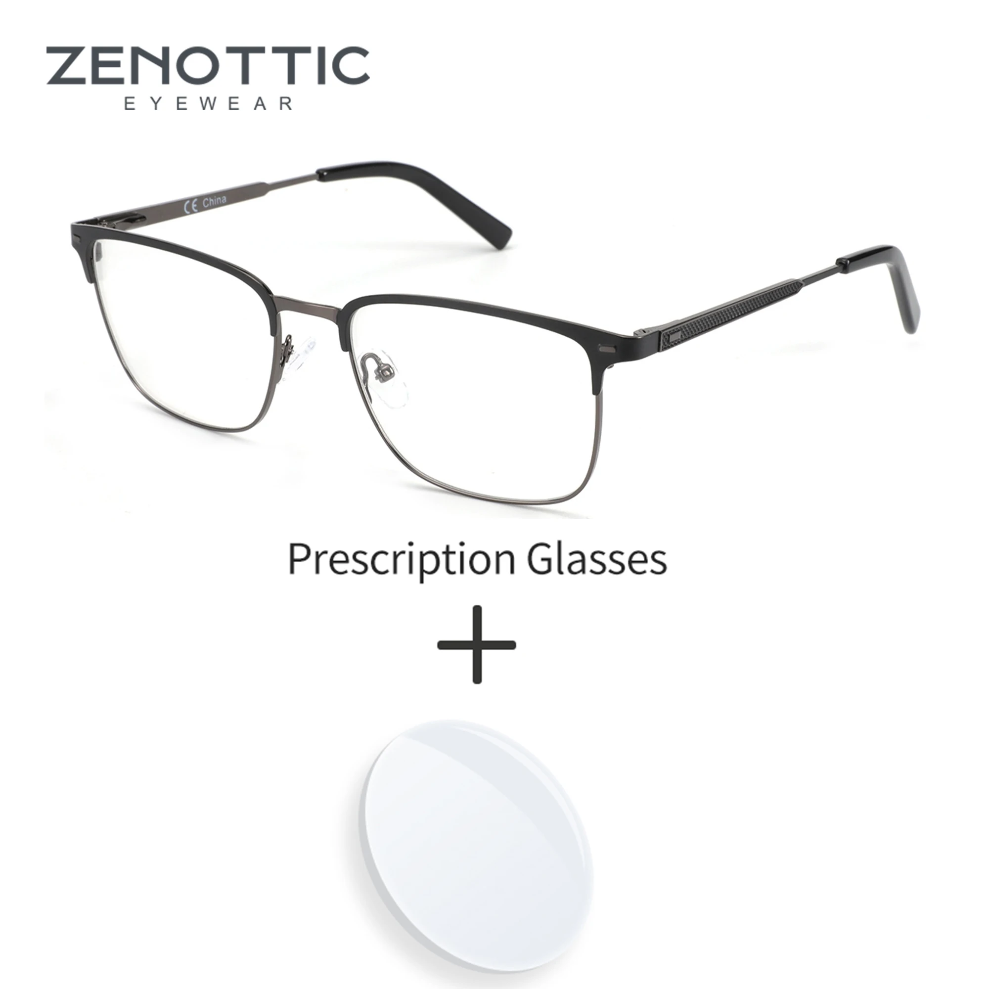ZENOTTIC металлические очки по рецепту, прямоугольные прогрессивные оптические очки для мужчин, очки с защитой от синего света, близорукости и дальнозоркости
ZENOTTIC металлические очки по рецепту, прямоугольные прогрессивные оптические очки для мужчин, очки с защитой от синего света, близорукости и дальнозоркости