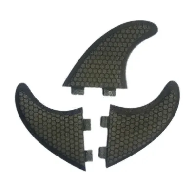 G5 Size Surf Fins 3PCS Set, Fiberglass Honeycomb Tri Fins L Size for Surfboard Water Sports
G5 Size Surf Fins 3PCS Set, Fiberglass Honeycomb Tri Fins L Size for Surfboard Water Sports
