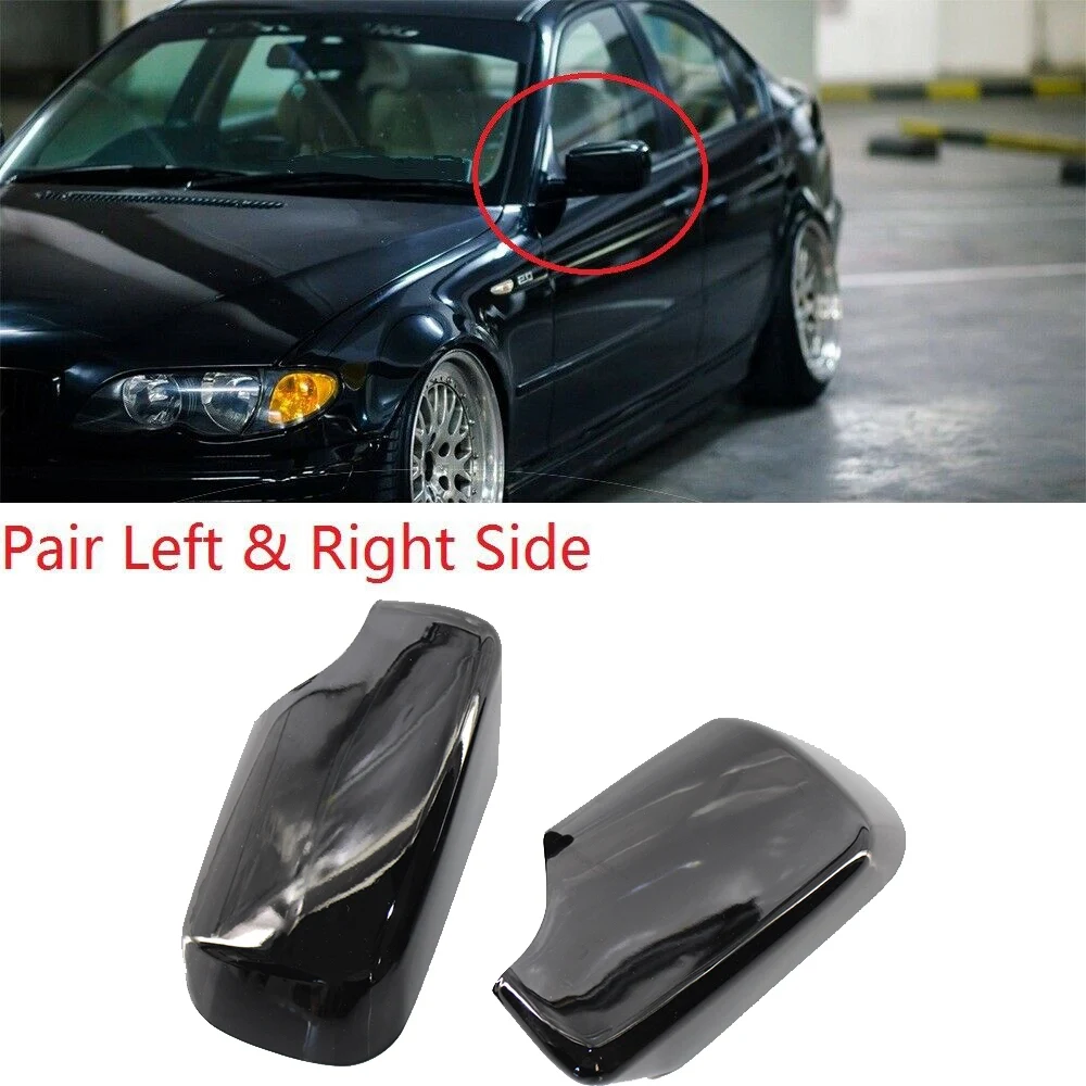 1Pair Rear View Mirror Covers Side Mirror Caps For-BMW E46/E39 3/5 Series 1998-2005 Gloss Black 51168238375 51168238376
1Pair Rear View Mirror Covers Side Mirror Caps For-BMW E46/E39 3/5 Series 1998-2005 Gloss Black 51168238375 51168238376