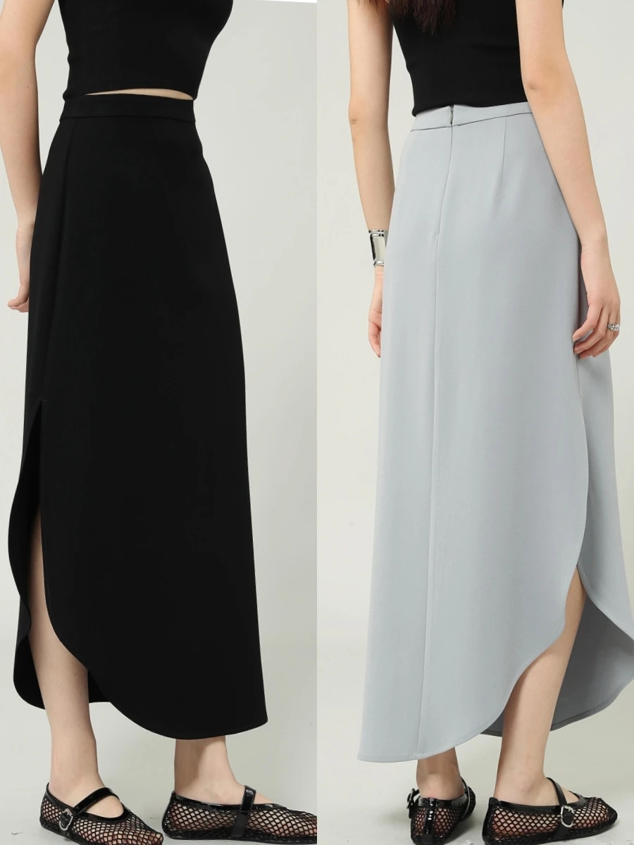 Slimming High Waist Loose Feel Design Split Faionable Midi Skirt A-Line Simple Sle Commute Summer Season Polyester Fiber
Slimming High Waist Loose Feel Design Split Faionable Midi Skirt A-Line Simple Sle Commute Summer Season Polyester Fiber