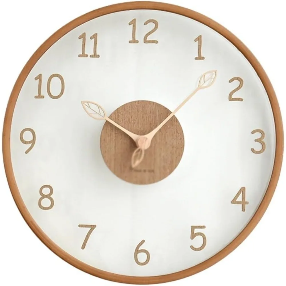 Wall Clock Clock Solid Wood Transparent Glass Wall Clock Living Room Home Clock Wall Decoration Clock(A)
Wall Clock Clock Solid Wood Transparent Glass Wall Clock Living Room Home Clock Wall Decoration Clock(A)