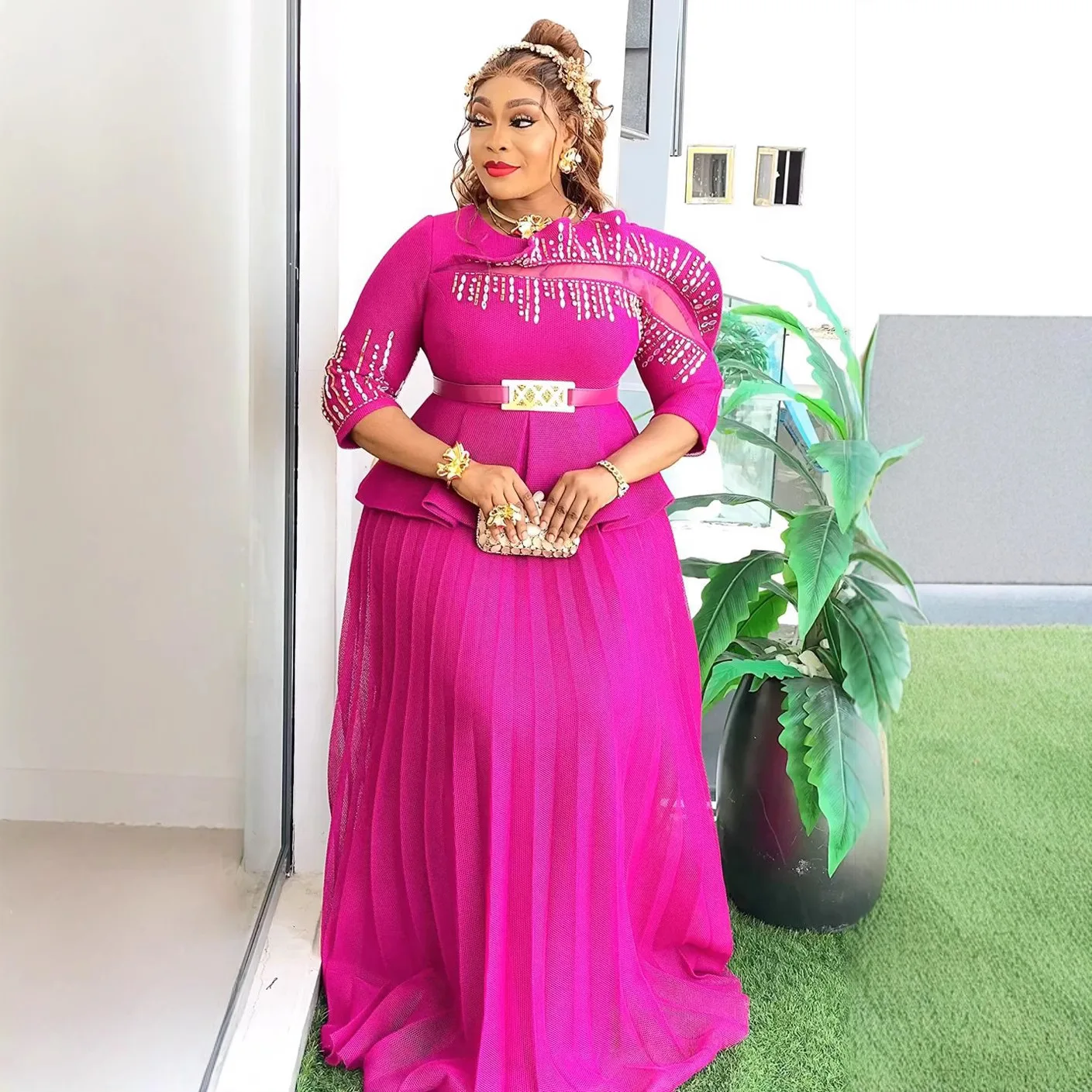 African Dresses For Women Vetement Femme Dashiki Abaya Maxi Dress Africa Clothes Dashiki Ankara Dresses 2025 Spring Summer New
African Dresses For Women Vetement Femme Dashiki Abaya Maxi Dress Africa Clothes Dashiki Ankara Dresses 2025 Spring Summer New