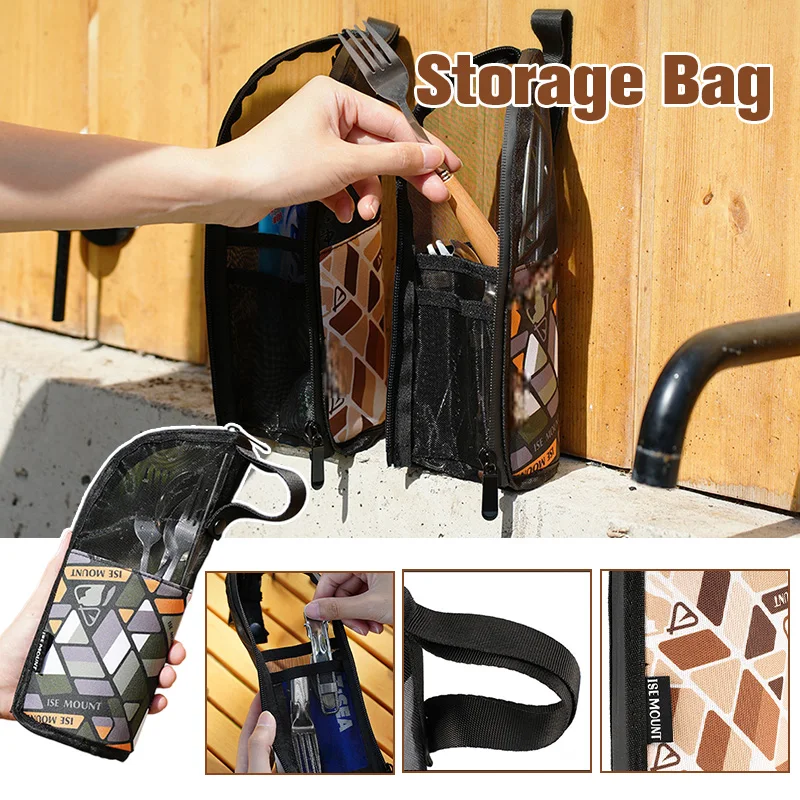 Waterproof Camping Cutlery Organizer Bag with Drain Holes Portable Outdoor Utensil Pouch for Travel Picnic Hiking Kitchen
Waterproof Camping Cutlery Organizer Bag with Drain Holes Portable Outdoor Utensil Pouch for Travel Picnic Hiking Kitchen