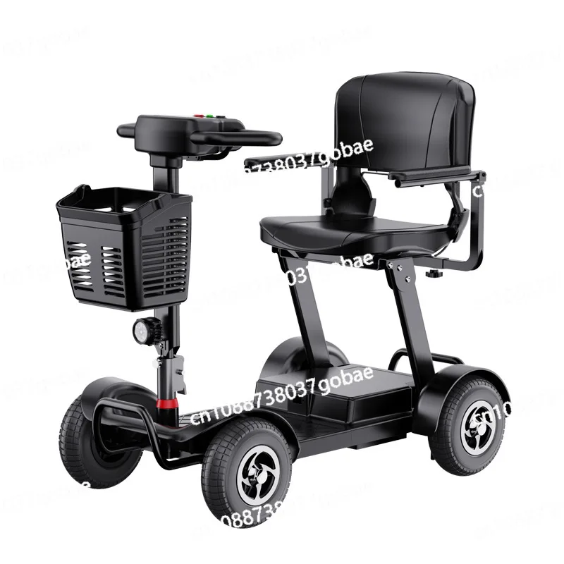 New elderly scooter electric four-wheeler disabled household small foldable battery car battery is desirable
New elderly scooter electric four-wheeler disabled household small foldable battery car battery is desirable