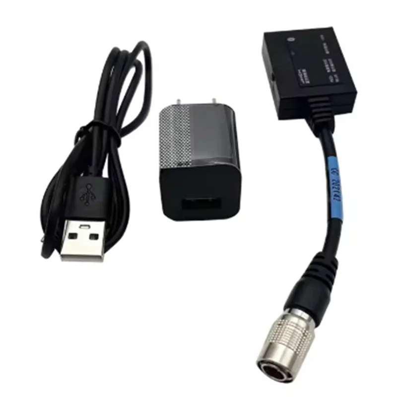 New!!US Plug Bluetooth Adapter Set For Top-Con Hirose Sokkia South Total Stations With 6 Pin Interface, Charger And Cable Includ
New!!US Plug Bluetooth Adapter Set For Top-Con Hirose Sokkia South Total Stations With 6 Pin Interface, Charger And Cable Includ