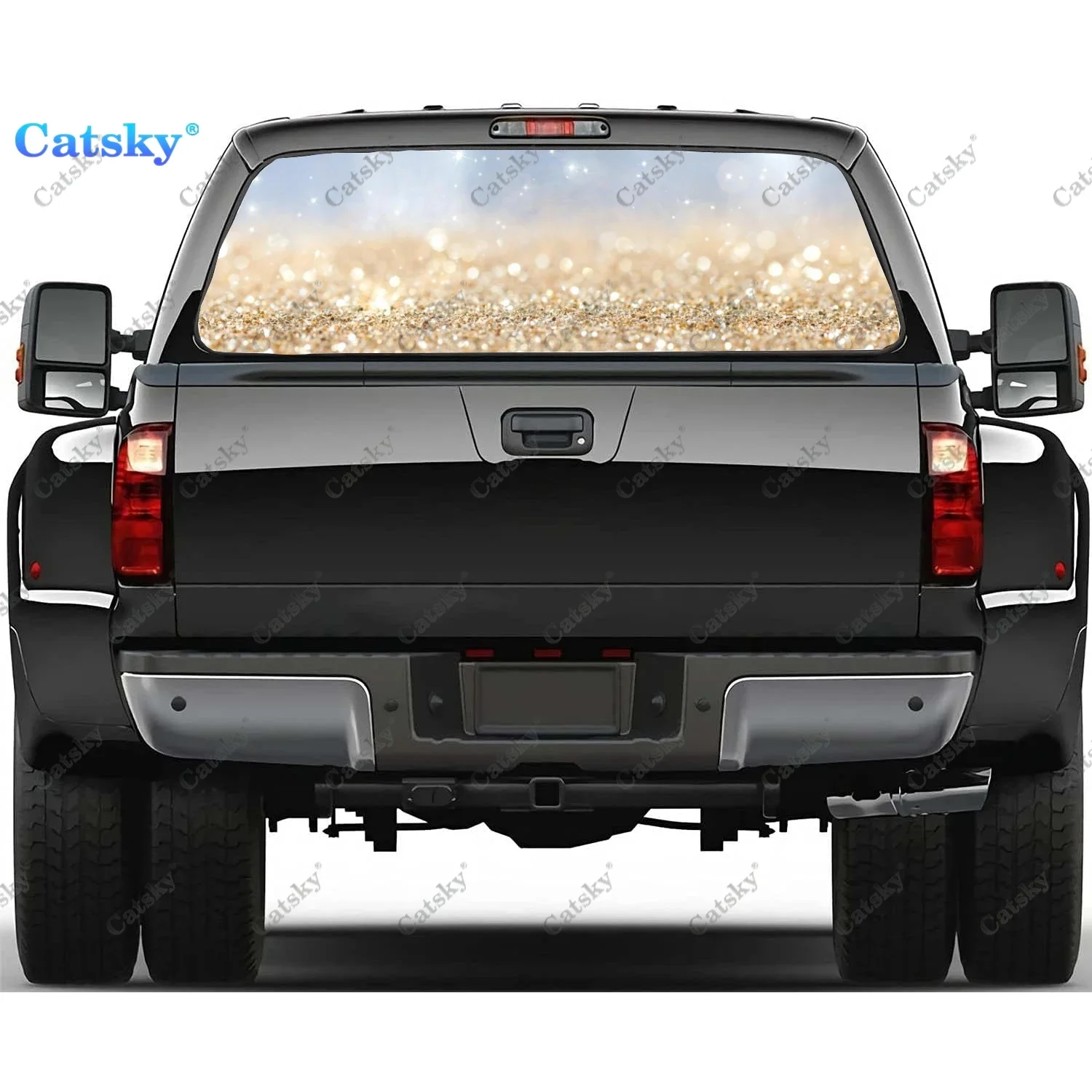 Abstract - Glitter Rear Window Decals for Truck,Pickup Window Decal,Rear Window Tint Graphic Perforated Vinyl Truck Sticker
Abstract - Glitter Rear Window Decals for Truck,Pickup Window Decal,Rear Window Tint Graphic Perforated Vinyl Truck Sticker