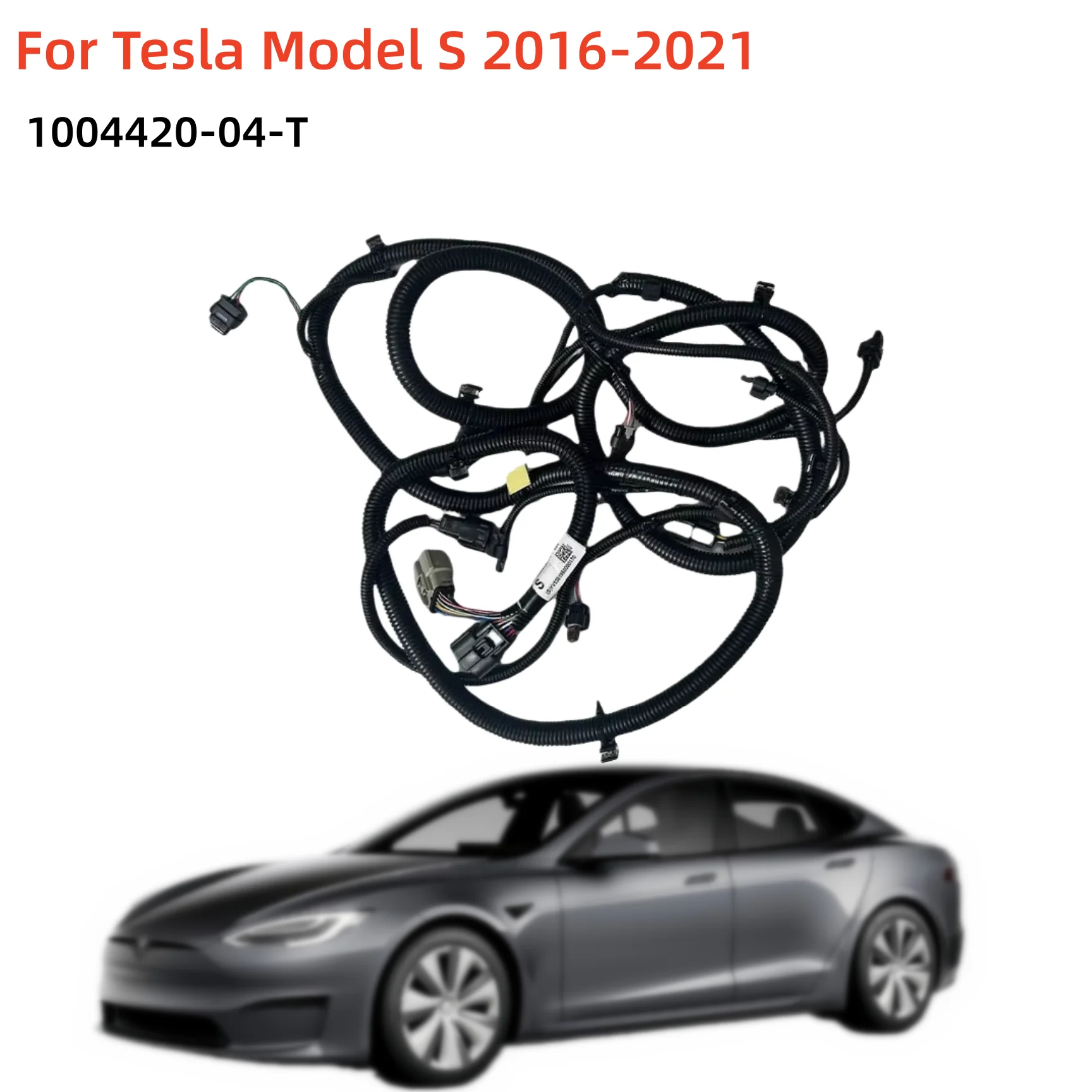 NEW 1004420-04-T For Tesla Model S 2016-2021 Front Radar Wiring Harness Front Bumper Electric Eyelet Harness 100442004T
NEW 1004420-04-T For Tesla Model S 2016-2021 Front Radar Wiring Harness Front Bumper Electric Eyelet Harness 100442004T