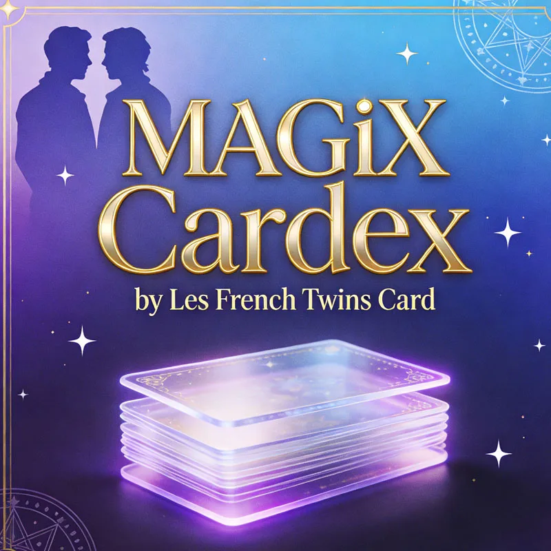 MAGiX Cardex от Les French Twins: Фокусы с картами, магия близкого плана, уличные иллюзии, реквизит для фокусников
MAGiX Cardex от Les French Twins: Фокусы с картами, магия близкого плана, уличные иллюзии, реквизит для фокусников