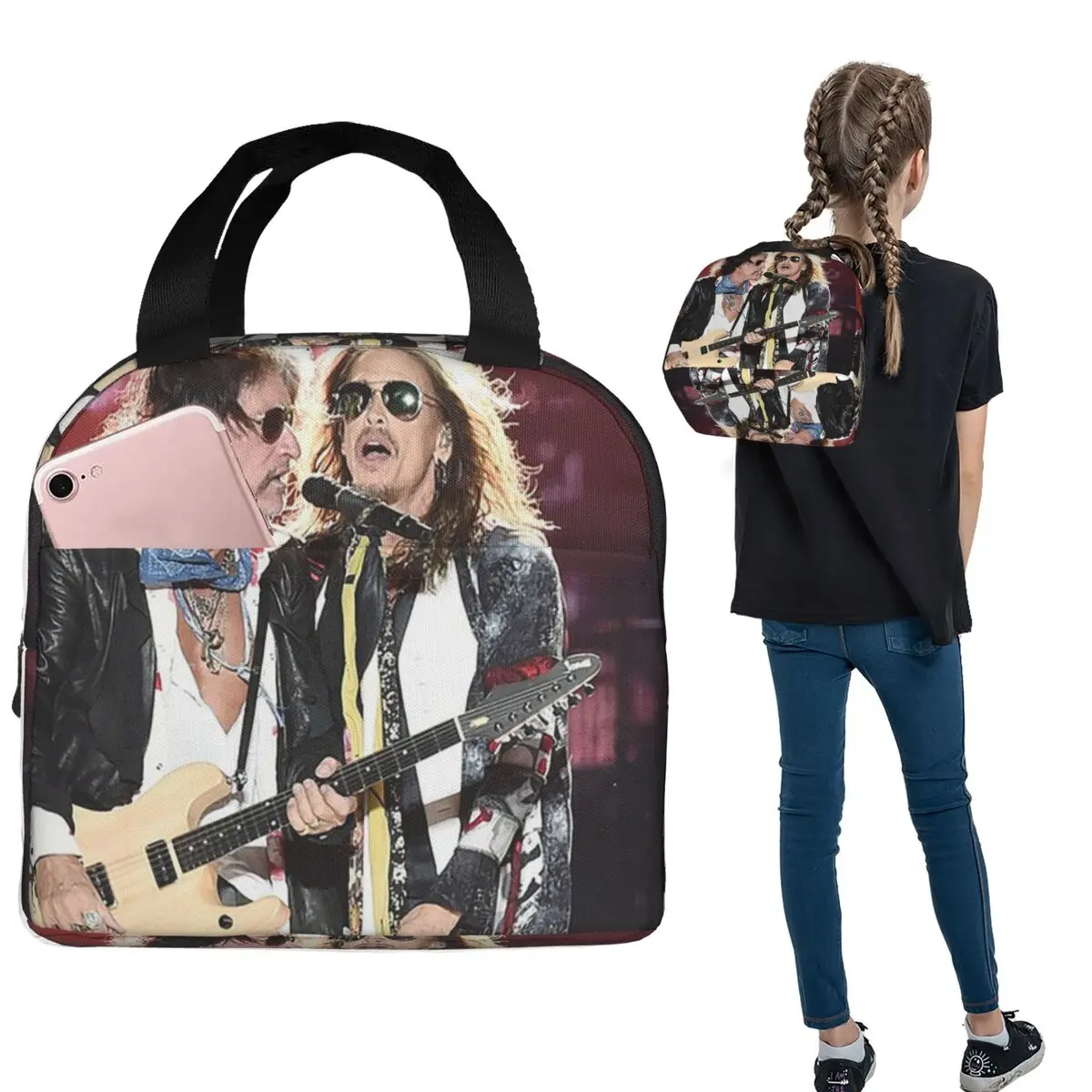 Изолированная сумка для обеда Rock Aerosmith Band для женщин и детей, герметичные коробки для еды, термосумка для ланча
Изолированная сумка для обеда Rock Aerosmith Band для женщин и детей, герметичные коробки для еды, термосумка для ланча