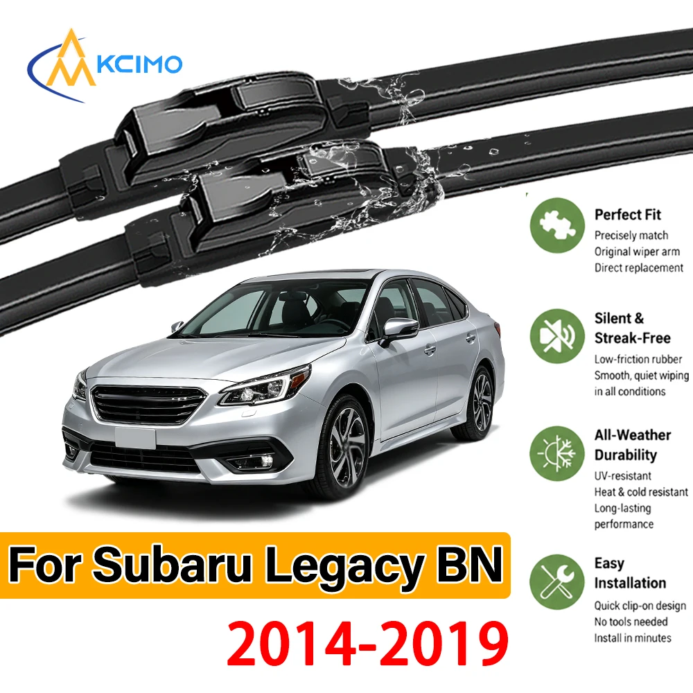 Long Lasting Sturdy Black Wiper Blades 2-Pack For Subaru Legacy BN 2014-2019, Quick Install, Excellent Cleaning Performance
Long Lasting Sturdy Black Wiper Blades 2-Pack For Subaru Legacy BN 2014-2019, Quick Install, Excellent Cleaning Performance
