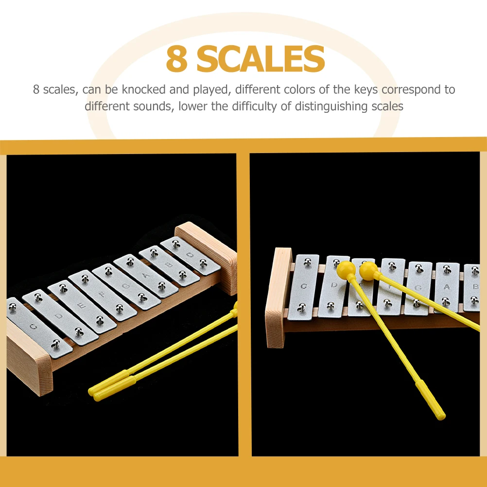 8-tone Piano Children Musical Instrument Xylophone Toy Kids Instruments Metal Toddler Toys for Toddlers
8-tone Piano Children Musical Instrument Xylophone Toy Kids Instruments Metal Toddler Toys for Toddlers