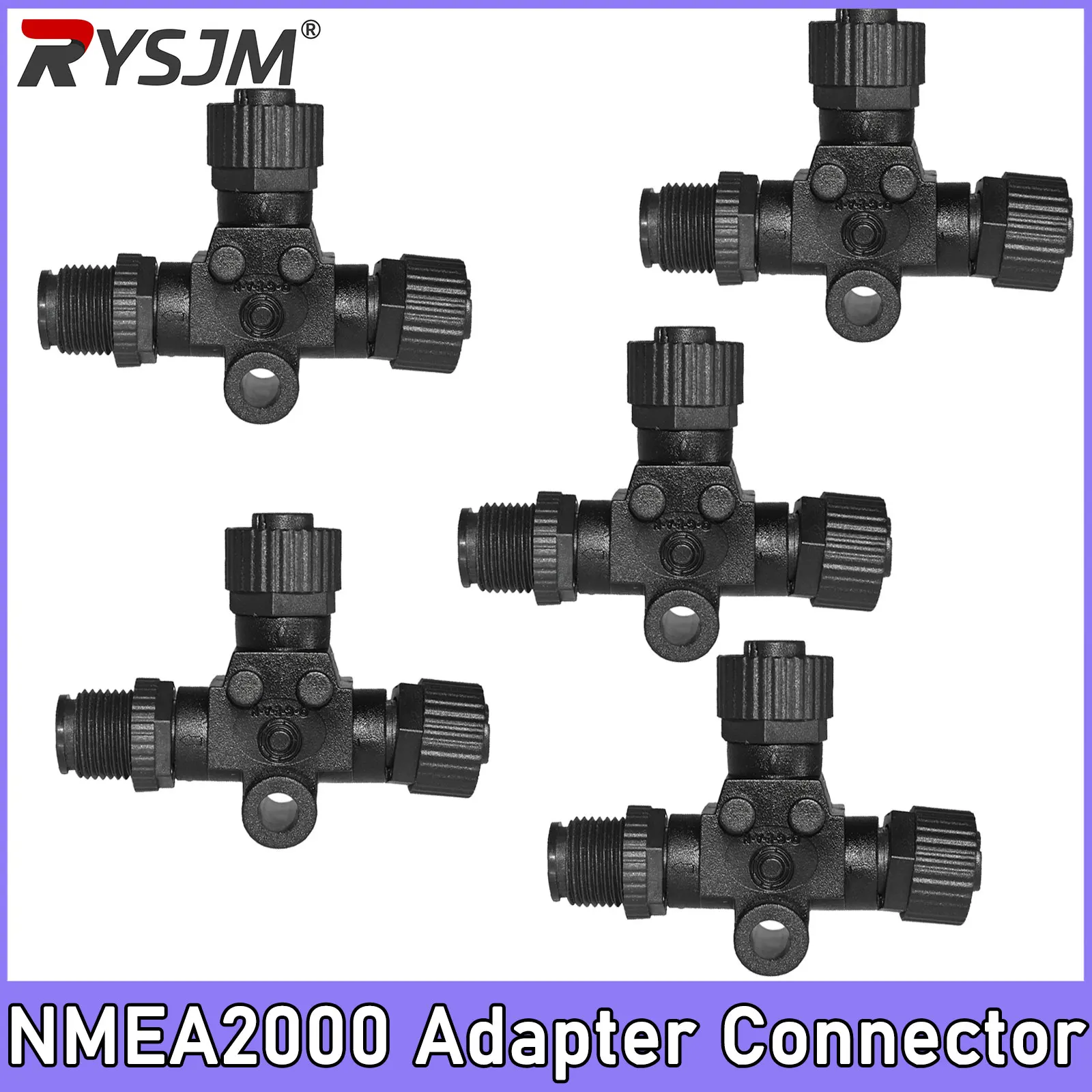 5Pin NMEA2000 3 Port Waterproof Port Ships Connector Outdoor IP68 3 Way T-type Connector for Marine Yacht Use 4A 250V Plug
5Pin NMEA2000 3 Port Waterproof Port Ships Connector Outdoor IP68 3 Way T-type Connector for Marine Yacht Use 4A 250V Plug