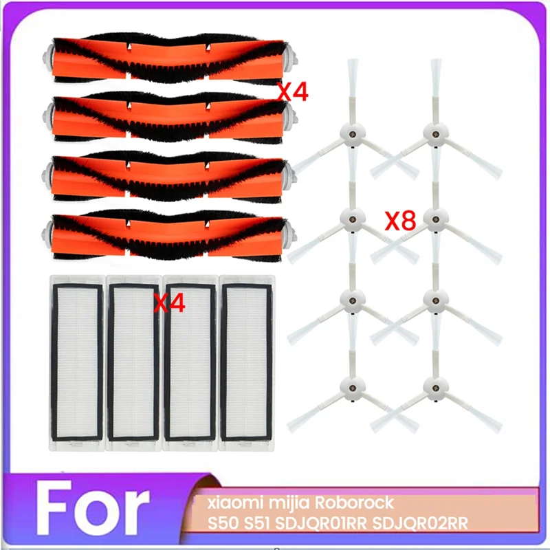 ABVJ-16PCS Vacuum Cleaner Brush And Filter Set For Roborock S50 S51 SDJQR01RR SDJQR02RR Vacuum Cleaner Replacement Parts
ABVJ-16PCS Vacuum Cleaner Brush And Filter Set For Roborock S50 S51 SDJQR01RR SDJQR02RR Vacuum Cleaner Replacement Parts