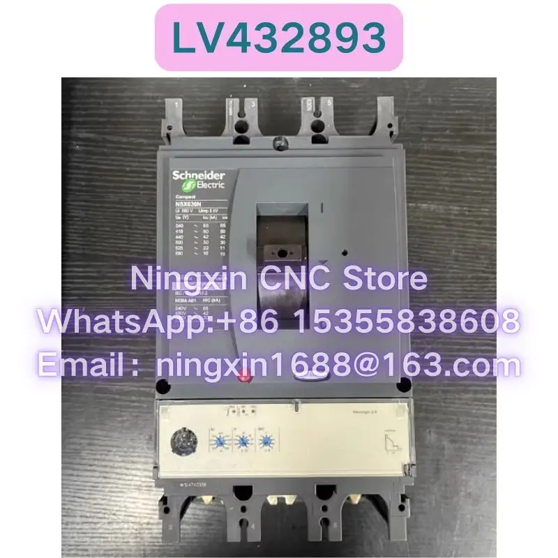 Brand New LV432893 Circuit breaker Fast delivery
Brand New LV432893 Circuit breaker Fast delivery